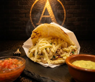 Arepa con Pollo