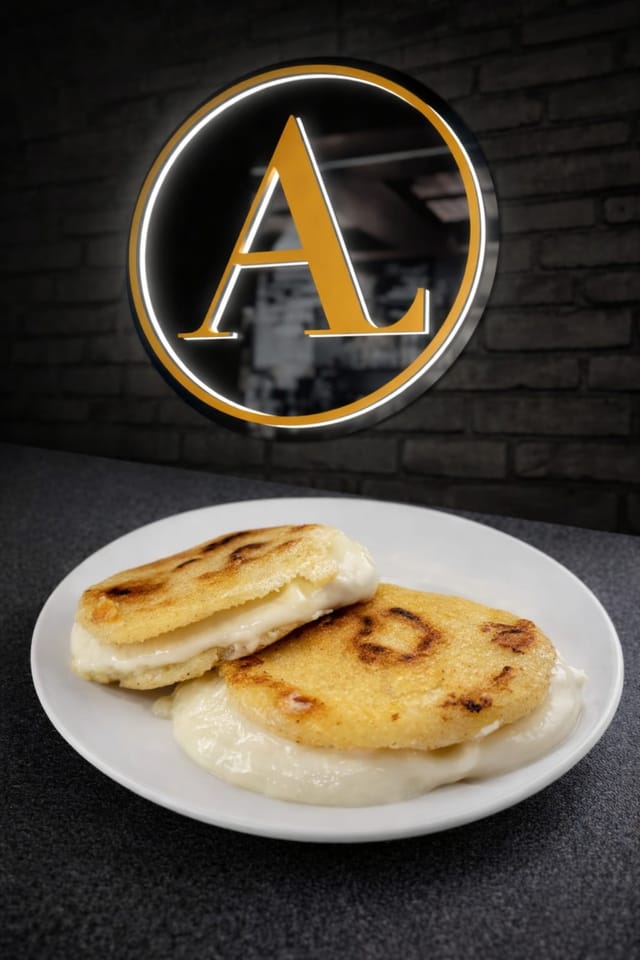 Arepa con Queso